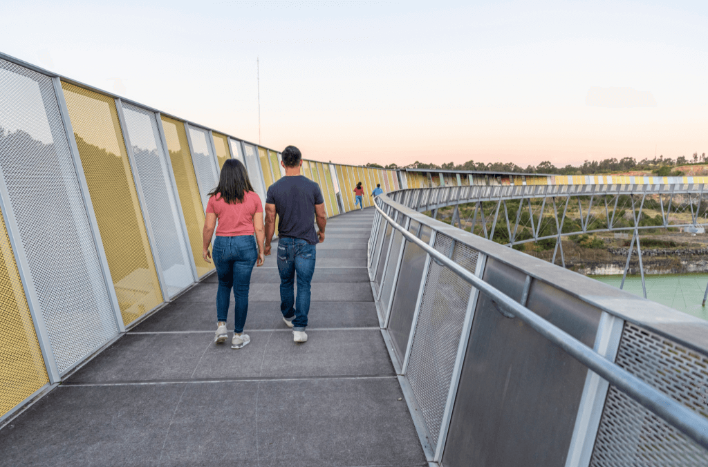 A family at Brickpit Ring Walk